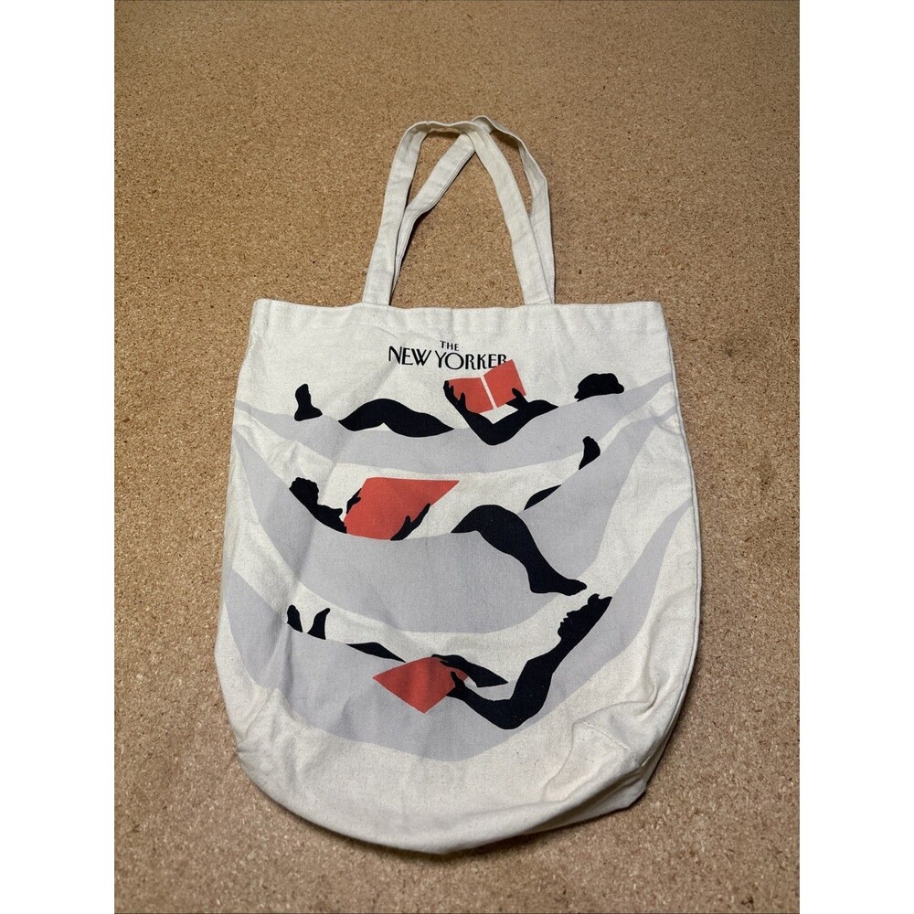 Limited Edition The New Yorker Tote Bag Recline Readers